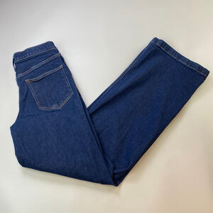 GAP Jeans Blue High Rise Stride Flare Women’s 29 TALL Patch Pockets 2024